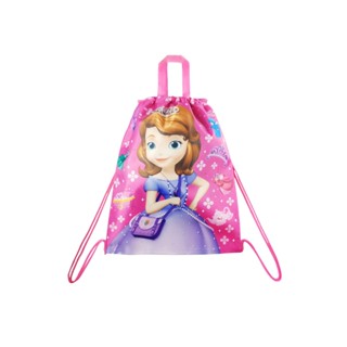 DISNEY SOFIA : กระเป๋าสะพาย กันน้ำ  ขนาด 33x41 ซม