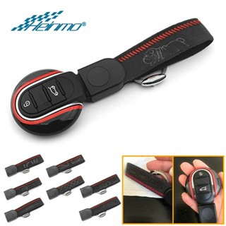 For MINI Cooper F54 F55 F56 F57 F60 Countryman JCW D S ONE Car Styling Suede Accessories KeyChain Key Case Cover Protect