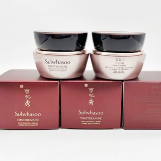 JUL02 ส่งฟรี Sulwhasoo Timetreasure Invigorating Cream 4ml ครีมยกกระชับ