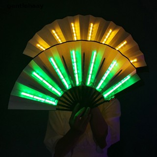 Gent Party LED Fan การแสดงบนเวทีเรืองแสงแสดงพัดลมปาร์ตี้วันเกิด EN