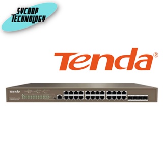 สวิตช์ Tenda TEG5328P-24-410W L3 Managed PoE Switch ประกันศูนย์ เช็คสินค้าก่อนสั่งซื้อ