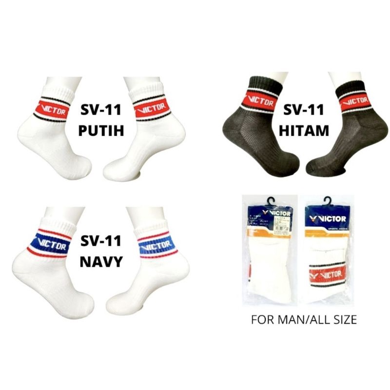 SV11 VICTOR ถุงเท้าแบดมินตันนําเข้าสําหรับกีฬา