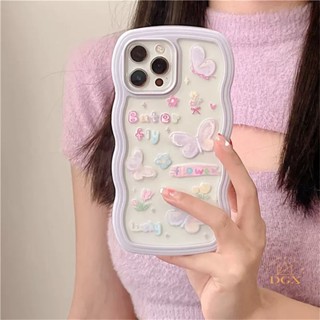 เคสโทรศัพท์มือถือ TPU ลายดอกไม้ ผีเสื้อ สําหรับ Redmi Note 11 11S 11 Pro Redmi 10C 10A 9C 9T 9A Note 10 Note 10S Note 9 Note8 Poco X3 Pro NFC Doodle