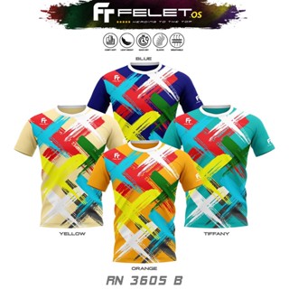 เสื้อยืด พิมพ์ลายกราฟฟิค FELET RN3605 B อินเทรนด์ล่าสุด โดย FLEET