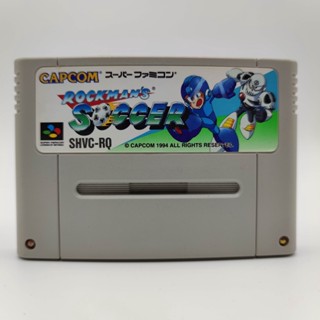 ROCKMAN SOCCER ตลับแท้ Super Famicom [SFC] เล่นได้