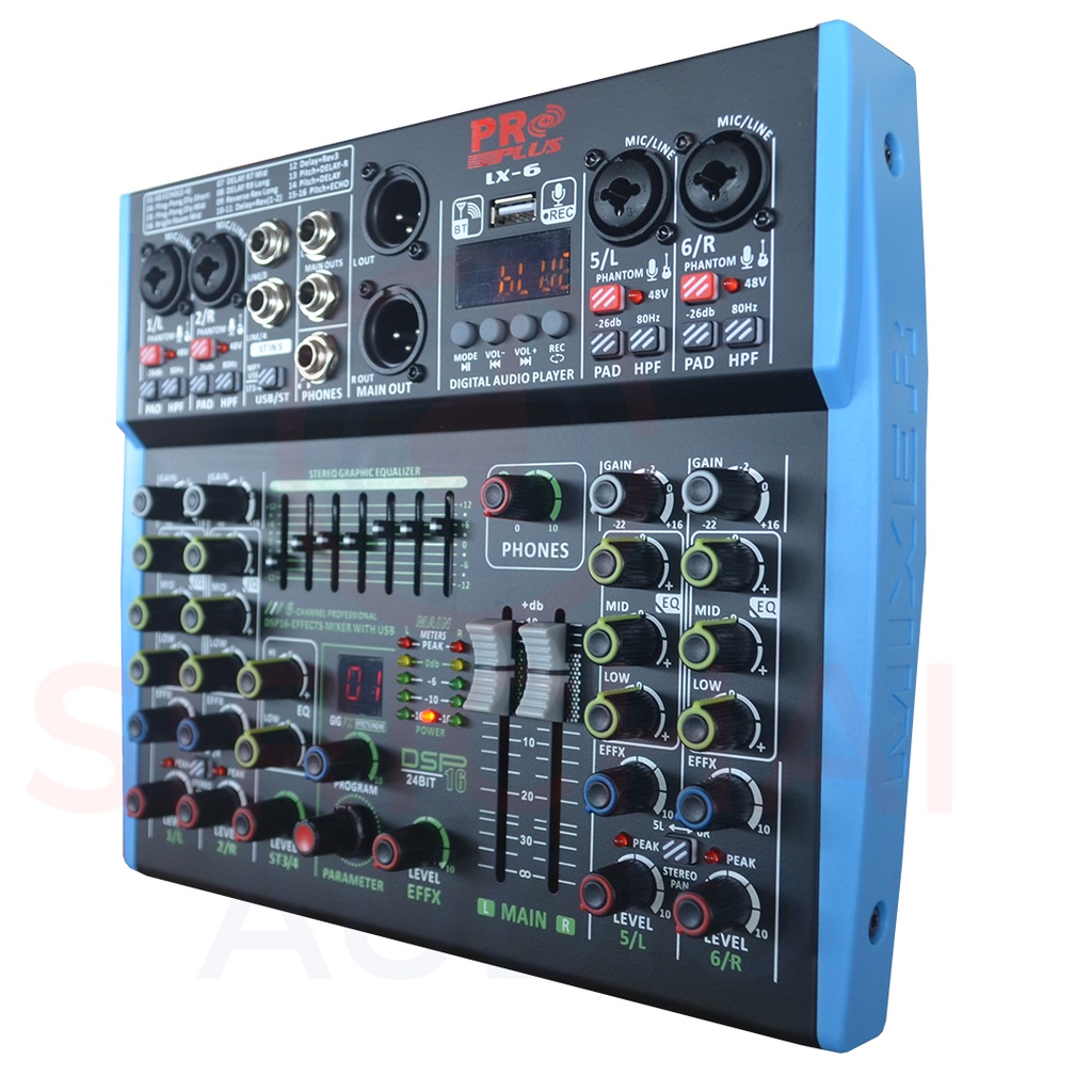 MIXER มิกเซอร์ proplus รุ่น LX6