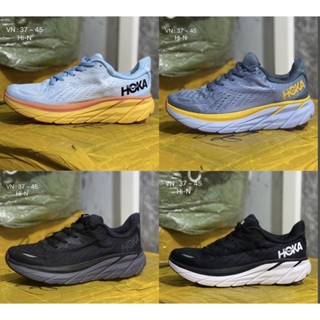 พร้อมส่งHoka ONE Clifton 8 รองเท้ากีฬา รองเท้าวิ่งลําลอง ดูดซับแรงกระแทก สําหรับผู้ชาย