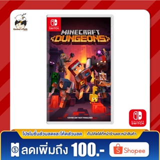 Nintendo Switch: Minecraft Dungeons Hero Edition ของแท้ 100% [มือ 1]