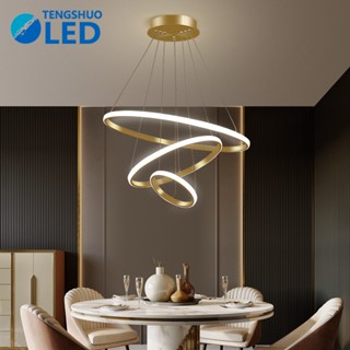 Tengshuo LED โคมไฟระย้าโมเดิร์น โคมไฟเพดานโมเดิร์น โคมระย้า ไฟ ห้อย ตกแต่ง ไฟตกแต่งร้าน โคมไฟโต๊ะกินข้าว