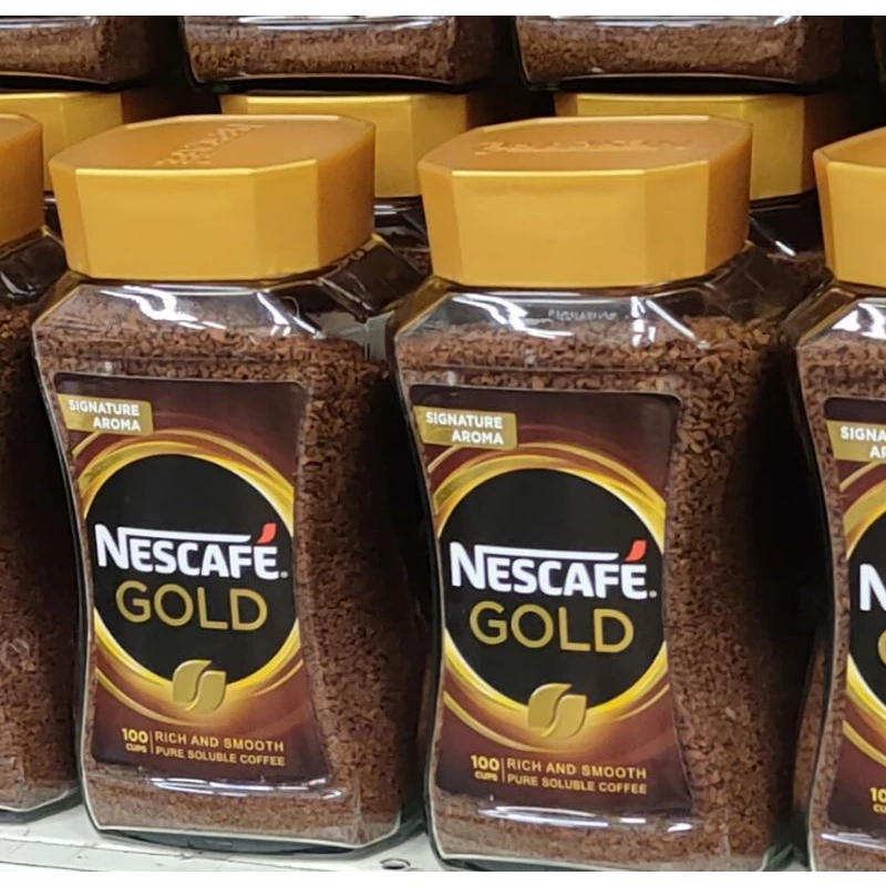 (แพค 2 ขวด)!!! เนสกาแฟ โกลด์ ซิกเนเจอร์ อโรม่า (ริช แอนด์ สมูท) 200กรัมx2ขวด นำเข้าจากเกาหลี☕ 🇰🇷 (โกลด์เกาหลี)