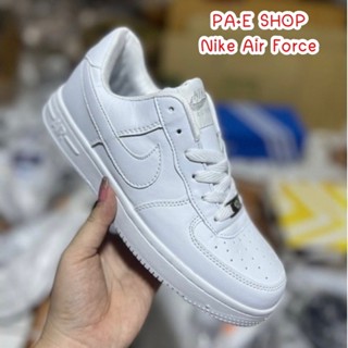 [โพสต์เก่าโดนลบ) N Collection ไนกี้ รองเท้าผ้าใบ รองเท้าสีขาว  Air Force 1