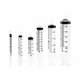 กระบอกฉีดยา Nipro Disposable Syringe 1ml 3ml 5ml 10ml 20ml 50ml ไซริงค์นิโปร ไซริงค์พลาสติก [ขนาด 1 ชิ้น]