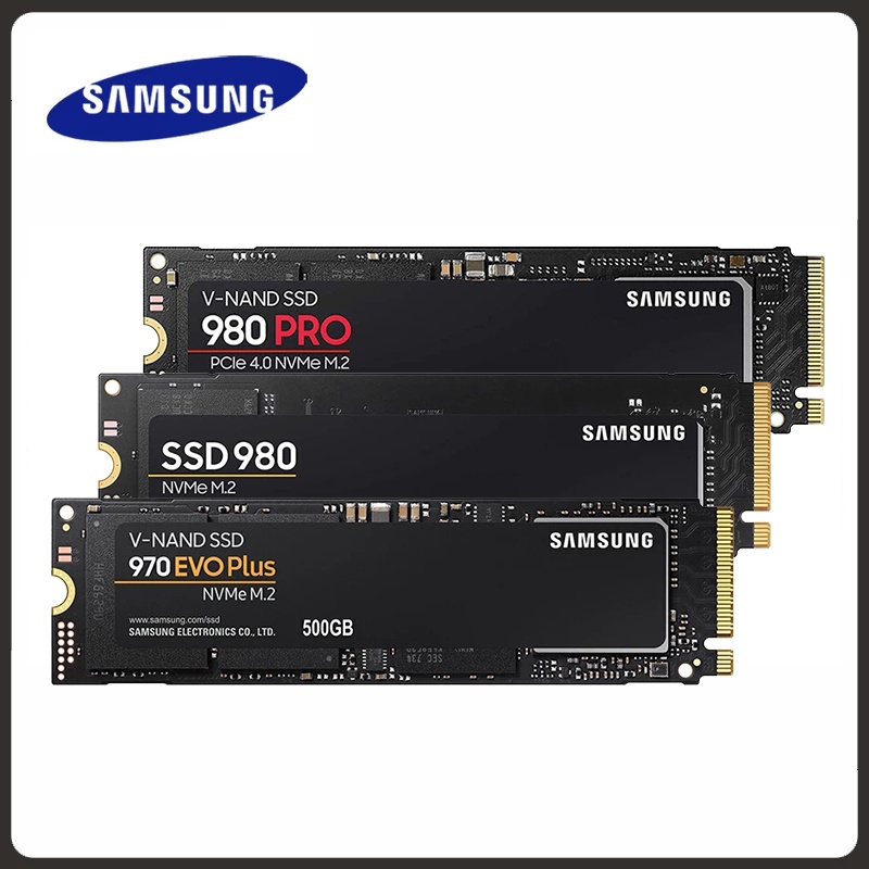 SAMSUNG SSD M2 Nvme 500GB 970 EVO Plus 250GB ภายใน Solid State Drive 1TB MZ-V7S500B ดิสก์980 PRO M.2 2TB สำหรับแล็ปท็อปค #8