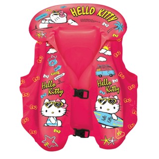 Hello kitty Swim Vest เสื้อชูชีพคิตตี้ เสื้อชูชีพแบบเป่าลมสำหรับเด็ก เสื้อกั๊กว่ายน้ำ เสื้อชูชีพ เสื้อชูชีพเด็ก  ป้องกัน