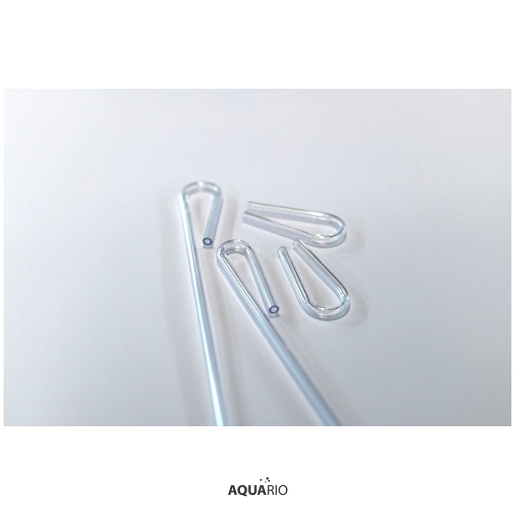 Aquario Neo Unit U-Clip ข้องอต่อสายออกซิเจนและ CO2 สำหรับพาดขอบกระจกตู้ปลา - รูปที่ 5