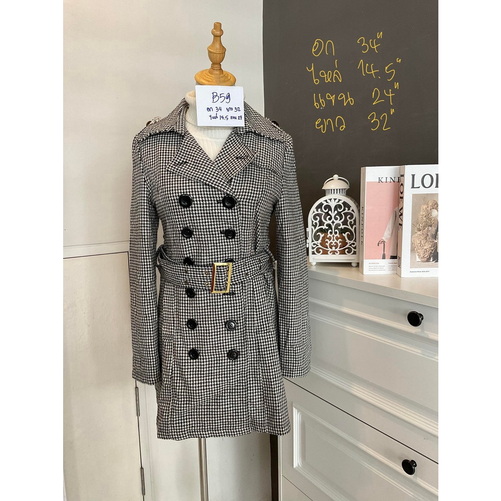 B59เสื้อโค้ทกันหนาวทวิซ