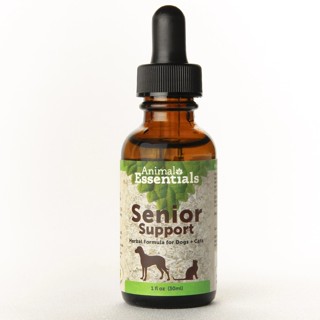 [Animal Essentials] Senior Support for Dogs &amp; Cats 30ml / สูตรสมุนไพรเพื่อสนับสนุนการทำงานปกติของระบบทางเดินอาหาร ทางเดินปัสสาวะ ระบบไหลเวียนโลหิต และสมอง