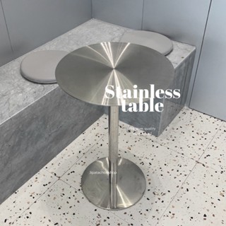 JIPATACHOBSHOP | stainless table โต๊ะสแตนเลส