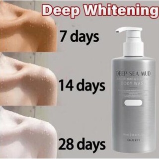 Deep SEA MUD Bightening and Clear เจลอาบน้ํา ครีมอาบน้ํา ไวท์เทนนิ่ง ให้ความชุ่มชื้น