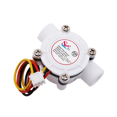 G3/8 Flow Sensor สกรูฟัน Holzer Flow Sensor Meter Counter Indicator เครื่องทําน้ําอุ่น 0.3-10L/min 3