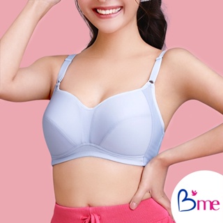 Bme เสื้อชั้นใน รุ่น ME1B18 สีเทาอ่อน สีเขียว สีส้มแซลมอน