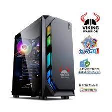 ATX CASE (NP) ITSONAS VIKING WARRIOR ARGB (BLACK)