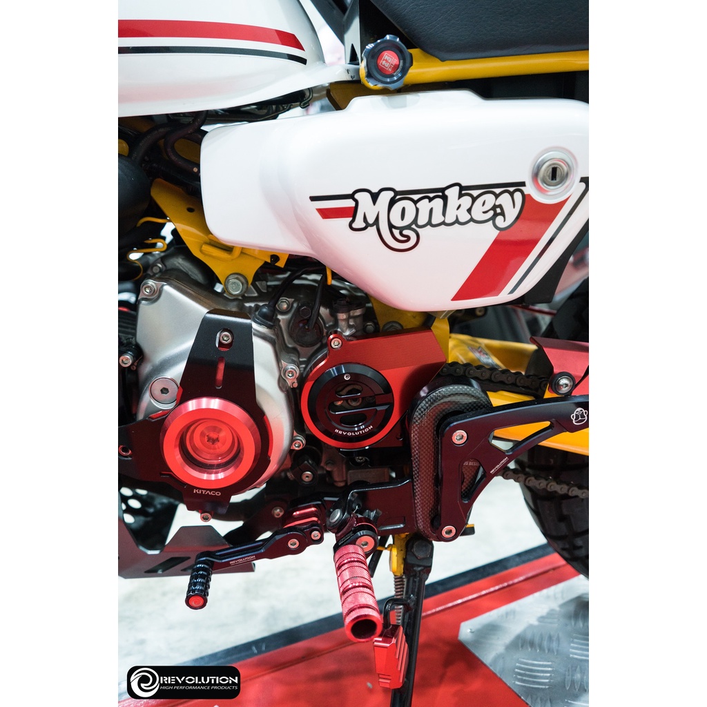 ฝาครอบสเตอร์หน้า CNC REVOLUTION ST-125Dax/MONKEY-125 (4-5 เกียร์) - รูปที่ 2