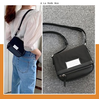 กระเป๋า Maison leather crossbody bag 1:1 หนังแกะ