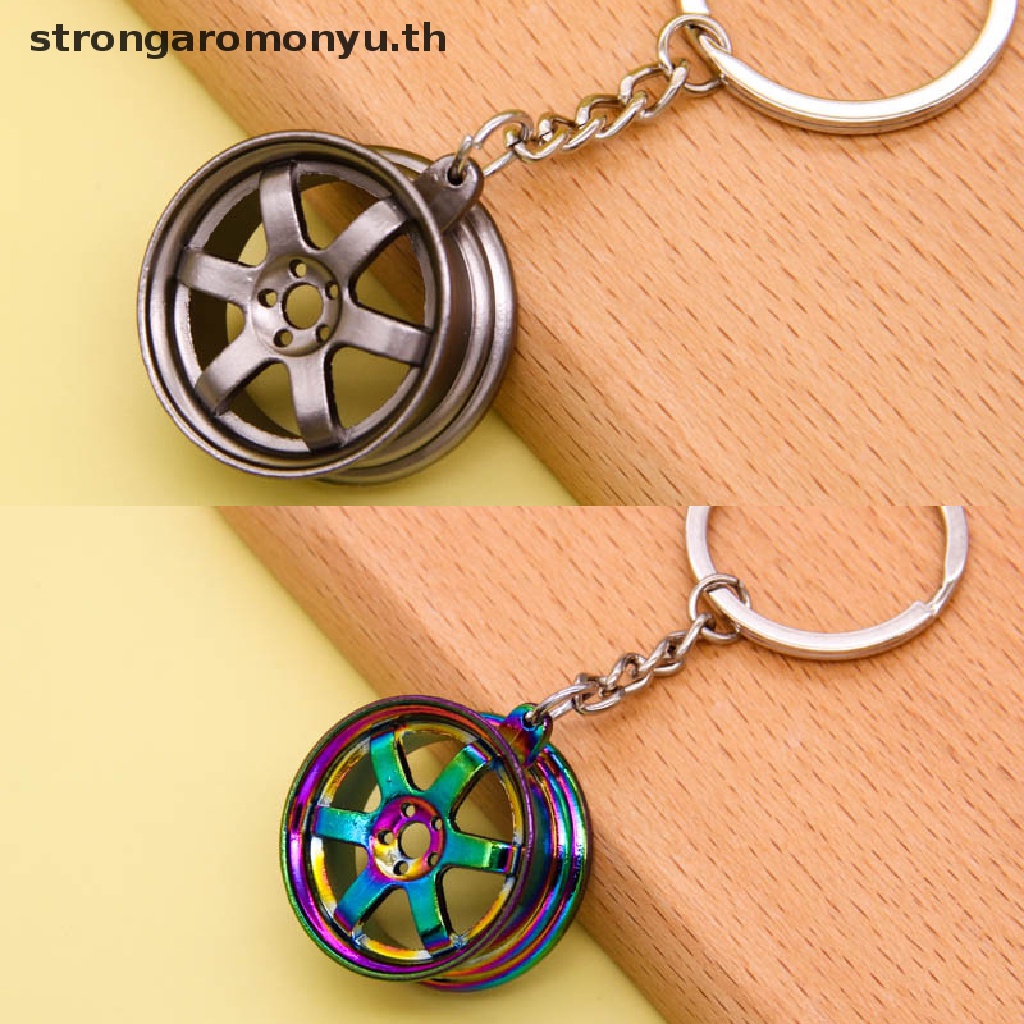 Strongaromonyu พวงกุญแจโลหะ จี้เกียร์เทอร์โบ แบบแมนนวล สําหรับแต่งรถยนต์