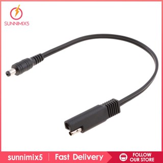 สายเคเบิ้ลเชื่อมต่อแบตเตอรี่ Male To SAE DC Power 18AWG ขนาด 25 ซม. สําหรับยานยนต์