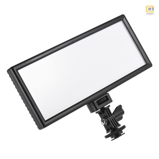 L132T Professional Ultra-thin LED Video Light Photography Fill Light Adjustable Brightness and Dual Color Temp. Max Brightness 1065LM 3300K-5600K CRI95+ for    Panaso