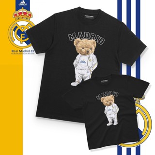 เสื้อยืด ลาย Real Madrid "Bear Madrid" - Hala Madrid Los Blancos Madrista สําหรับผู้ชาย