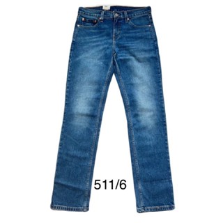 Levi’s กางเกงยีนส์ผู้ชาย 511™ Slim Fit Jeans - Goldenrod Mid Overt รุ่น 04511-3917 สีน้ำเงินไพลิน W29 L30