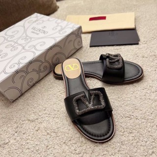 NEW VALENTINO VLOGO SIGNATURE WITH ACCESSORY SLIDE SANDAL