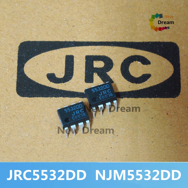 ใหม่ 10pcs JRC5532DD DIP-8 JRC Fever เสียงต่ํา Precision Dual Operational เครื่องขยายเสียง NJM5532DD
