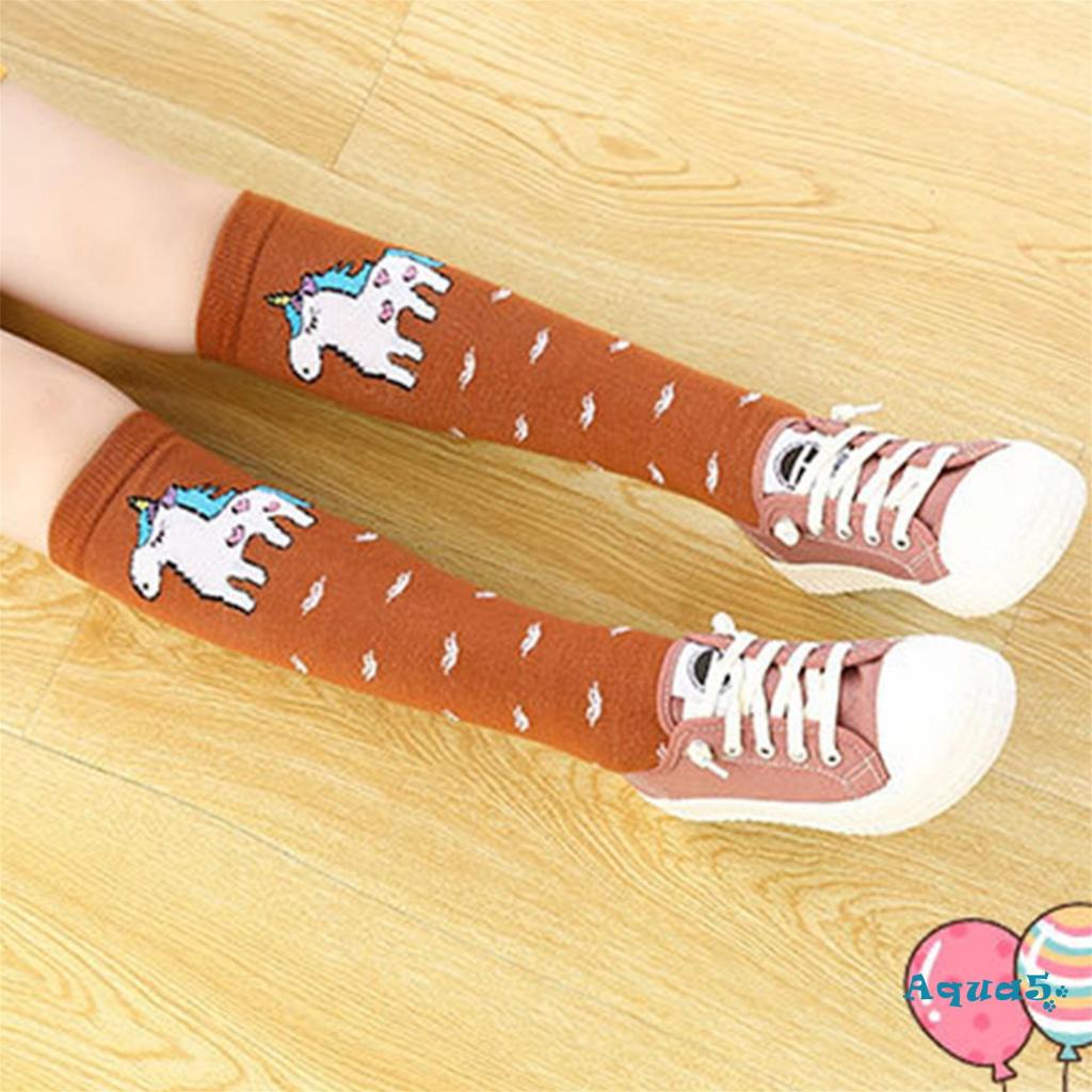 อุ๊ย-เด็กสาวคริสต์มาสเข่าสูงถุงเท้าการ์ตูนสัตว์พิมพ์ยืดหยุ่นเครื่องแบบหลอดถุงน่องสําหรับเด็กวัยหัดเดินเด็ก - รูปที่ 6