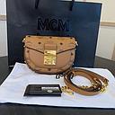 [CO221006477] MCM / Tracy Round Crossbody In Visetos