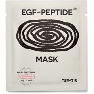 ✨ของขวัญฟรี★ตัวอย่างฟรี✨Treatis มาส์กวิทยาศาสตร์ egf peptide mask10 ชิ้น