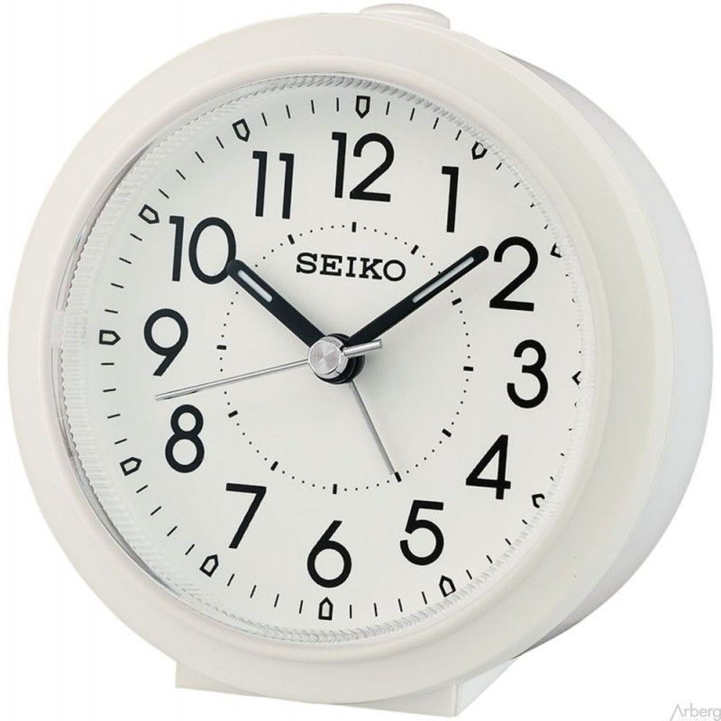 นาฬิกาปลุก Seiko QHE174 QUIET SWEEP เสียงเงียบ ของแท้