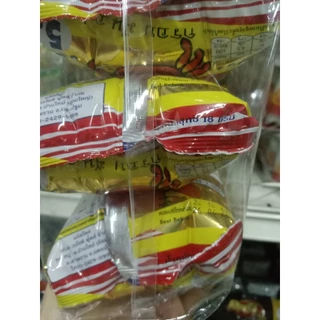 ปูหลอด ข้าวเกรียบหลอด ขนาด 18 กรัม x 12 ซอง กรอบ มัน อร่อย