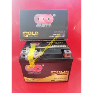 แบตแห้ง แบตเตอรี่ OUTDO  Gold Series แบตเตอรี่มอเตอร์ไซด์(12V 5Ah)