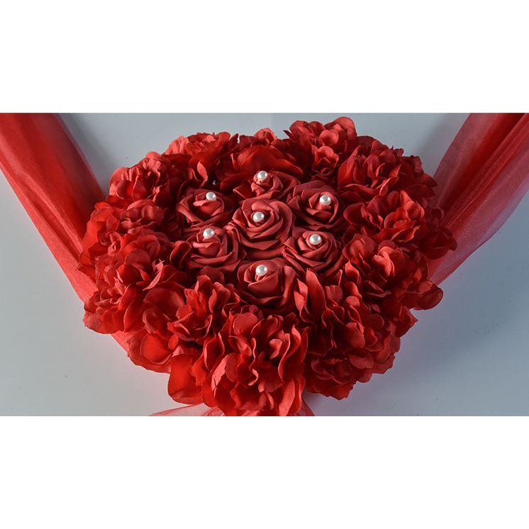 พร้อมส่งจากไทย ดอกไม้ติดหน้ารถเจ้าบ่าว ดอกไม้ติดรถแต่งงาน - รูปที่ 2