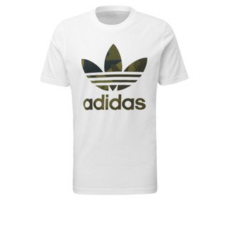 adidas ไลฟ์สไตล์ เสื้อยืด Camouflage ผู้ชาย สีขาว FM3337