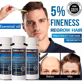 KIRKLAND Signature Hair Tonic Serum เซรัม ผมร่วง หัวล้าน ปลูกผม ปลูกหนวด สำหรับผู้ชาย 60 Ml,จับคู่หยดเดิม [ พร้อมส่ง ]