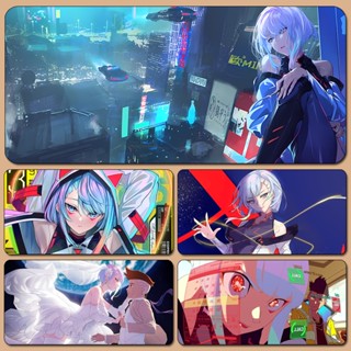 Cyberpunk: Edgerunners Mouse Pad Lucyna Kushinada New Rebecca Game Kiwi Keypad David Martinez Animation Laptop Rubber Pad anime Future Technology Cool Custom Table Pad Personality