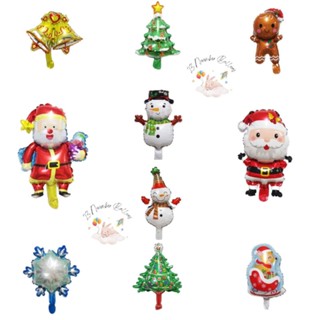 🎅🏻 ลูกโป่งฟอยล์ธีมคริสมาส Merry christmas size Mini