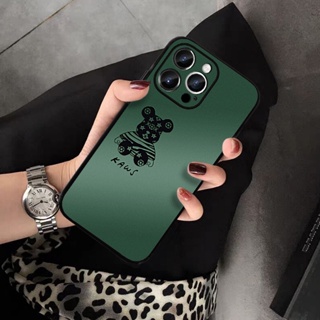 เคสโทรศัพท์มือถือ หนัง PU ป้องกันกระแทก แต่งไล่โทนสี หรูหรา สําหรับ iPhone 11 12 13 14 Pro Max iPhone X XS XR 14Plus