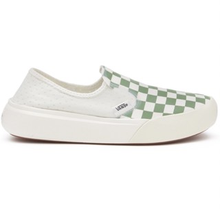 VANS COMFYCUSH ONE CHECKERBOARD GREEN MARSHMALLOW SNEAKERS สินค้ามีประกันแท้