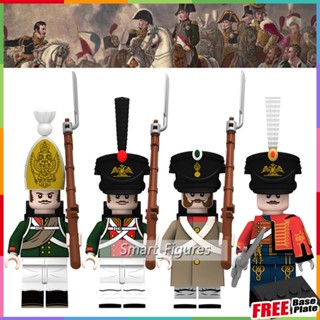 【Hot】Minifigures Middle Ages Napoleon Russian Foot Guard Pavlov Grenadier 20 ประเภท Mini Figures ของเล่นของขวัญ