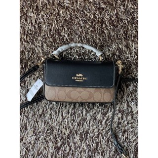 📮@1,790.-🔥🔥LIMITED FOR SALE 9 %+🛒ส่งฟรี EMS🛒🔥🔥💯COACH Mini Josie Top Handle Crossbody